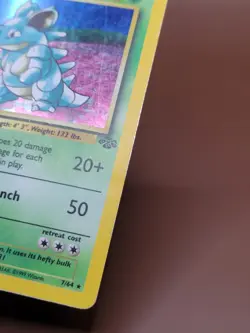 Pokemon TCG Nidoqueen Holo Rare Unlimited Jungle 07/64 1st edition - Image 5