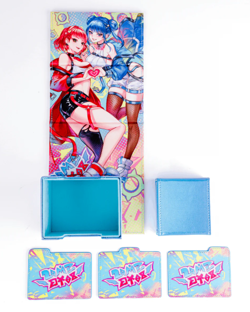 Mana Moon Yugioh DEVIL (Live/Evil) TWINS DICEWINDER DECK BOX AMANDA LAPALME - Image 1
