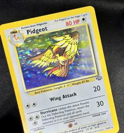 1999 Pidgeot NM Holo Rare Jungle 8/64 Unlimited Pokemon Card TCG Clean Card - Image 2