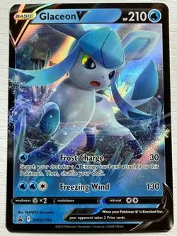 Glaceon V - Promo SWSH: Sword & Shield Promo Cards SWSH196 NM - Image 1
