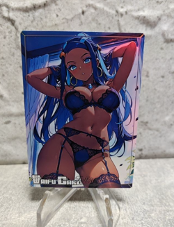 Nessa Trading Card Waifu Goddess Story Anime Girl holo Karte Manga Full Art - Image 1