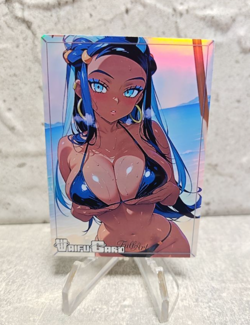 Nessa Trading Card Waifu Goddess Story Anime Girl holo Karte Manga Full Art - Image 1