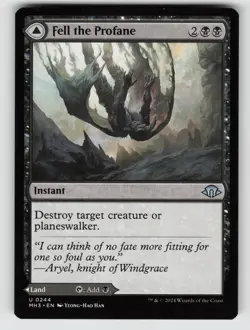 Fell the Profane *Non-Foil* MH3 244 NM - Image 1