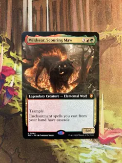 Wildsear, Scouring Maw - Extended Art Commander: Bloomburrow NM - Image 1