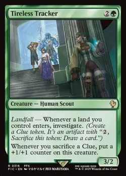 Tireless Tracker - Final Fantasy Commander - MTG - Image 1