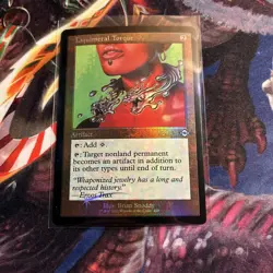 Liquimetal Torque (Retro Frame Foil Etched) #428 NM Modern Horizons 2 Magic mtg - Image 1