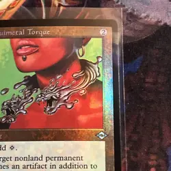 Liquimetal Torque (Retro Frame Foil Etched) #428 NM Modern Horizons 2 Magic mtg - Image 3
