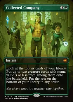 1 x Collected Company - Foil - Borderless - Special Guests - NM-Mint - MTG - Image 1