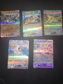 Eevelution Ex Pokemon Cards Japanese Terastal Festival Sv8a - Image 1