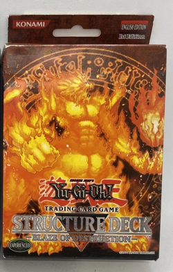 Yu-Gi-Oh! Structure Deck Blaze Of Destruction 2005 SEALED - Image 1