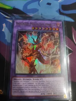 Invoked Magistus Omega BPRO-EN100 Ultra Rare Yugioh 1st Edition Burst Protocol - Image 1