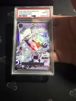 Gum-Gum Giant OP09-078 Luffy One Piece Manga Card The Best Vol. 2 PRB-02 PSA 10 - Image 1