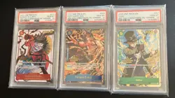 PSA 10 One Piece 3rd Anniversary Winner 3 Brothers Sequential (Ace, Sabo, Luffy) - Image 1