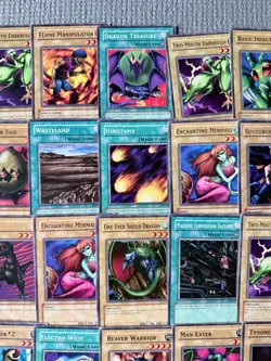 Yu-Gi-Oh! Vintage 65 Card Lot - Legend of Blue Eyes Set - Non Holo - LP/MP - Image 3
