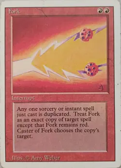 Magic the Gathering cards Fork #153 Magic Revised - Image 1