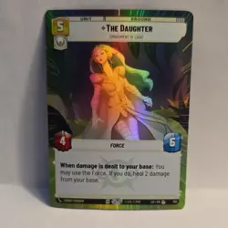 Star Wars Unlimited The Daughter Hyperspace Foil Card 992 Legends Of The Force - Image 1