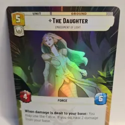 Star Wars Unlimited The Daughter Hyperspace Foil Card 992 Legends Of The Force - Image 3