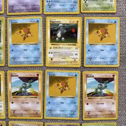 Pokemon SHADOWLESS Base Set Lot - 30 Cards NM- - Image 5