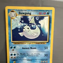 Dewgong Base Set Regular Pokemon Card 25/102 Uncommon - Image 2