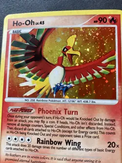 Pokemon TCG Ho-Oh 10/132 Holo Rare Secret Wonders Pokemon Card - Image 2
