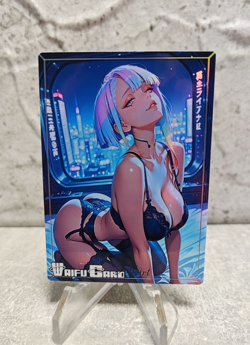 Lucy Trading Card Waifu Goddess Story Anime Girl holo Karte Manga Full Art - Image 1