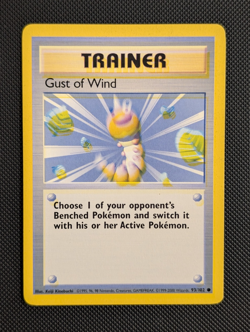 Gust of Wind - Base Set (4th Print) ALIGNMENT PRINT LAYER ERROR/MISPRINT CARD - Image 1