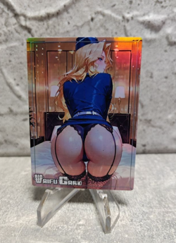Mai Valentine Trading Card Waifu Goddess Story Anime Girl holo Karte Manga Full - Image 1