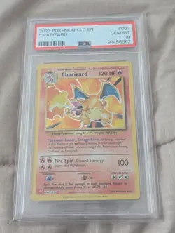 Pokemon TCG Charizard Classic Collection Card 003/034 PSA 10 - Image 1