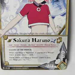 Sakura Haruno #394 1st Edition Naruto TCG CCG Card - Image 2