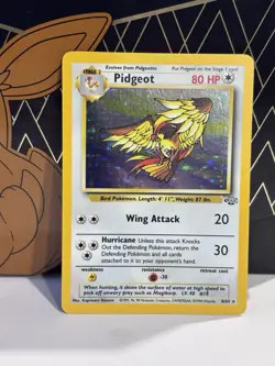 Pidgeot Jungle Holo 08/64 Unlimited NM/LP Pokemon Card - Image 1