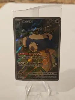 2023 Pokemon 151 Snorlax Full Art ETB SVP 051 Black Star Promo Card NM - Image 1