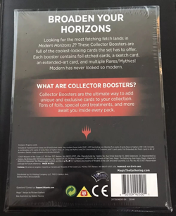 Modern Horizons 2 MTG Magic Collector Booster Pack 1x Large Cardboard MJ Holding - Image 2