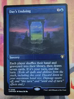 Day's Undoing (Foil Etched) MTG Commander Masters (CMM) (NM) - Image 1