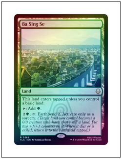 1x Ba Sing Se, Foil, Magic the Gathering MTG NM - Image 1