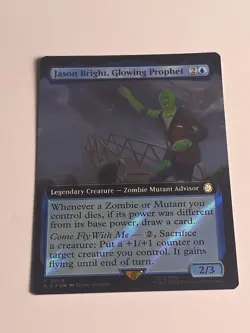Jason Bright, Glowing Prophet (Extended Art) (Surge Foil) Universes Beyond:... - Image 1