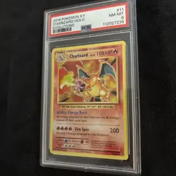 PSA 8 Charizard #11 Holo - 2016 Pokemon XY Evolutions 11/108 - Image 3
