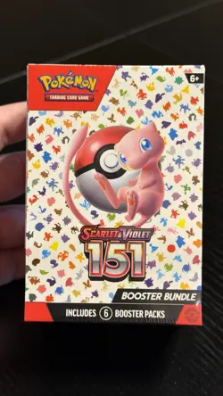 Pokemon TCG Scarlet and Violet 151 Booster Bundle Set - 6 Booster Packs 820650853210 - Image 1