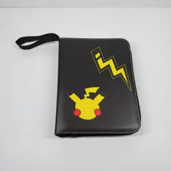 Pokemon TCG Collectors Zip Up Binder 3-Ring 4Pocket Sleeves 50 Pages Empty - Image 1