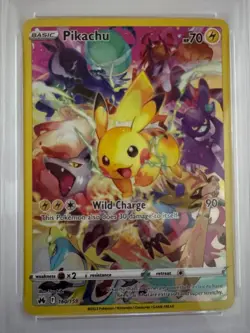 Pokemon TCG Pikachu 160/159 PSA 10 Gem Mint – Crown Zenith Secret Rare - Image 3