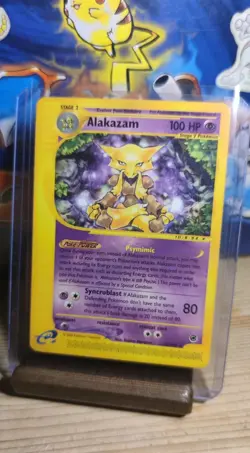 Alakazam ✨33/165 Expedition 2002 Rare Pokemon TCG English 🇬🇧 Near Mint - Image 1
