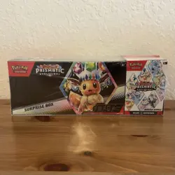 Pokemon Sam’s Club Prismatic Evolutions Surprise Box & Booster Bundle - Image 1