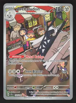 Archaludon 155/142 Pokemon TCG SV07: Stellar Crown NM - Image 1