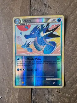 Pokemon TCG Seadra Unleashed 40/95 Reverse Holo Uncommon LP - Image 1