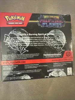 Pokemon Mega Evolution-PHANTASMAL FLAMES Booster Box Sealed (36 Packs) NEW - Image 5