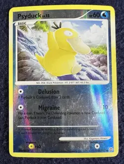 Pokemon TCG | 2007 Secret Wonders | Psyduck #100/132 Reverse Holo| DPBP#59 | LP - Image 1