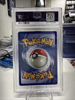 Pokemon TCG Fossil 1st Edition Tentacruel 44/62 Regular PSA 7 - Image 2