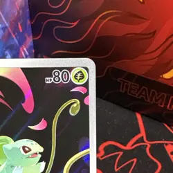 Pokemon Bulbasaur 133/132 Me01: Mega Evolution Full Art Holo Basic 80 HP - Image 3