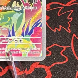 Pokemon Bulbasaur 133/132 Me01: Mega Evolution Full Art Holo Basic 80 HP - Image 4