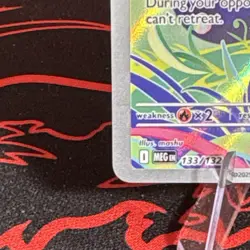 Pokemon Bulbasaur 133/132 Me01: Mega Evolution Full Art Holo Basic 80 HP - Image 5