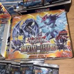 Yugioh Mega Sealed Lot 98 Packs 1 Sealed Box - Image 2